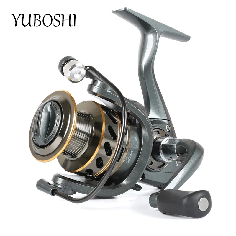 Enlarge Spinning Fishing Reel YUBOSHI KB1000-7000 Ball Bearings 12+1BB  5.2:1 Gear Ratio  Carp Fishing Tackles