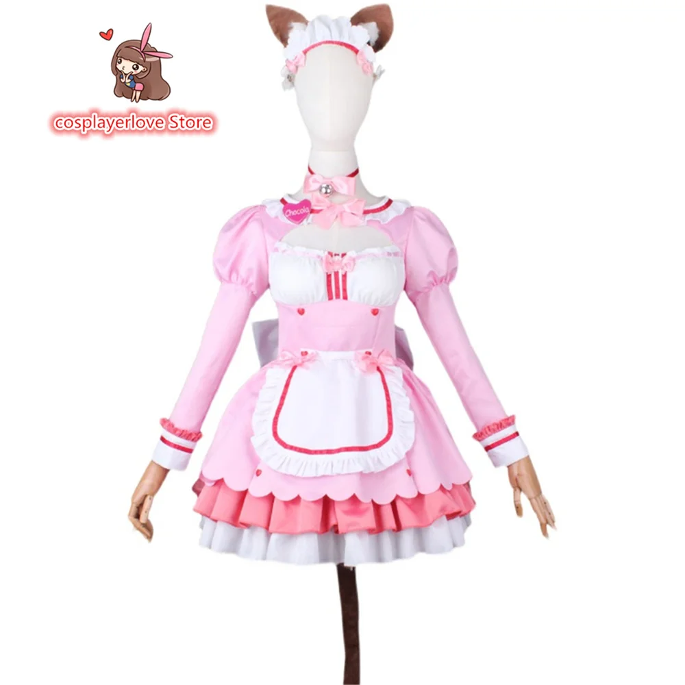 

Костюм для косплея NEKOPARA Chocola, Рождественский костюм на Хэллоуин