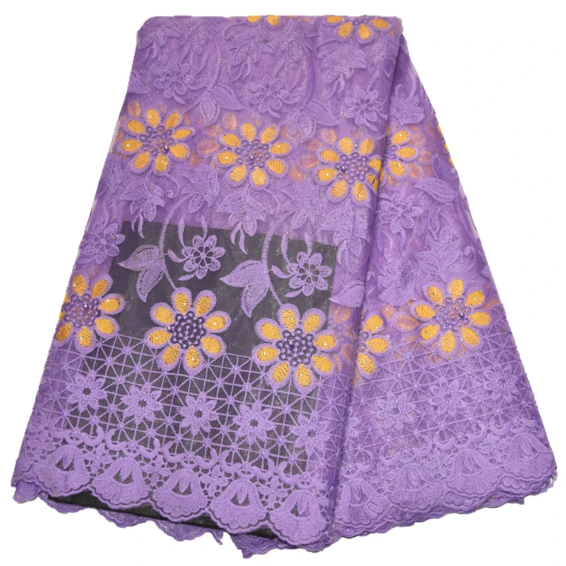 2020 Высококачественная нигерийская Свадебная африканская кружевная ткань с