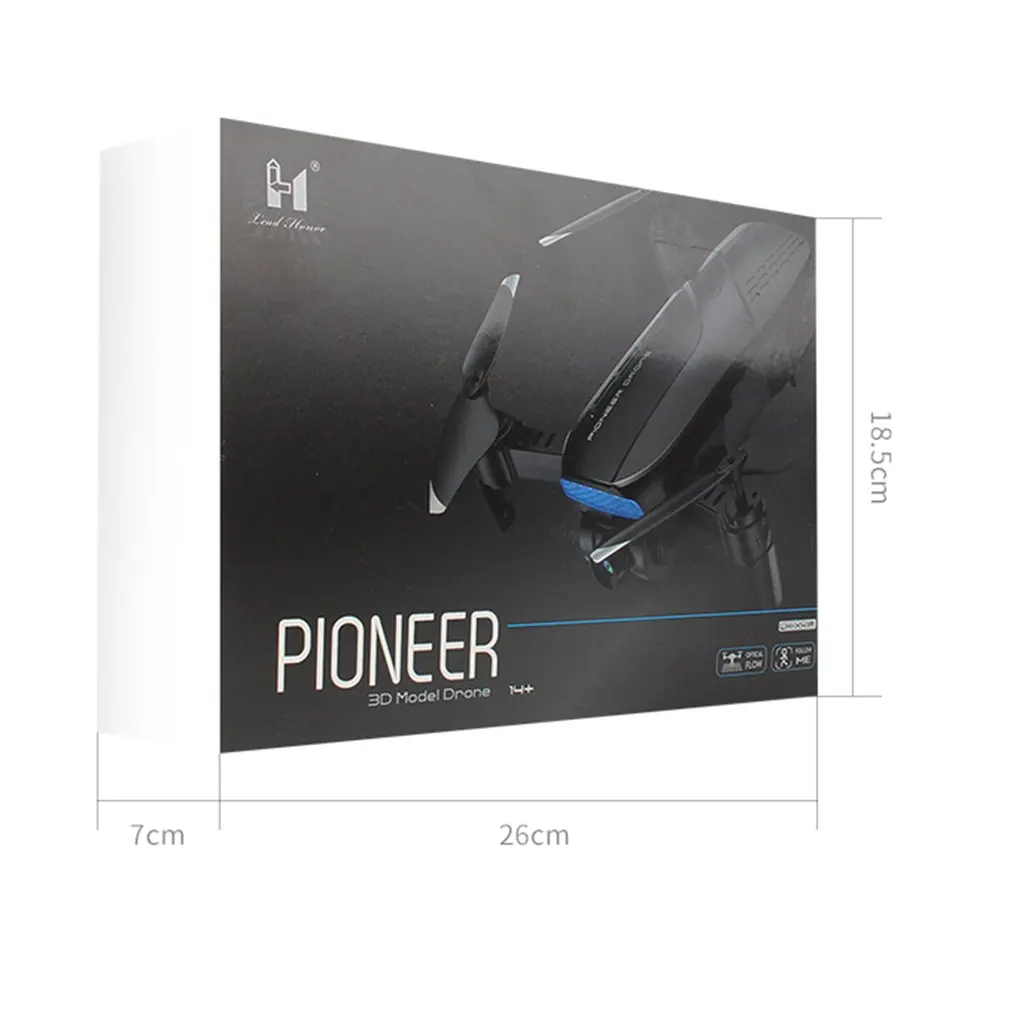 

LH-X41F Optical Flow Dual Lens Drone Four Axis Drone Helicopter Camera RC Drone with Batteries and Remote Control