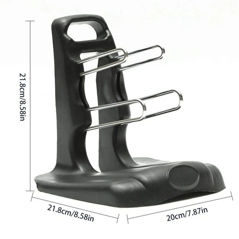 Маленькая стойка для гантелей 3 х уровневая стабильный аксессуары стенд