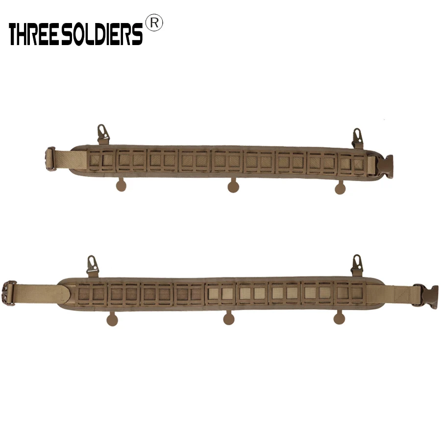 Тактический ремень для страйкбола с быстроразъемной пряжкой водонепроницаемый