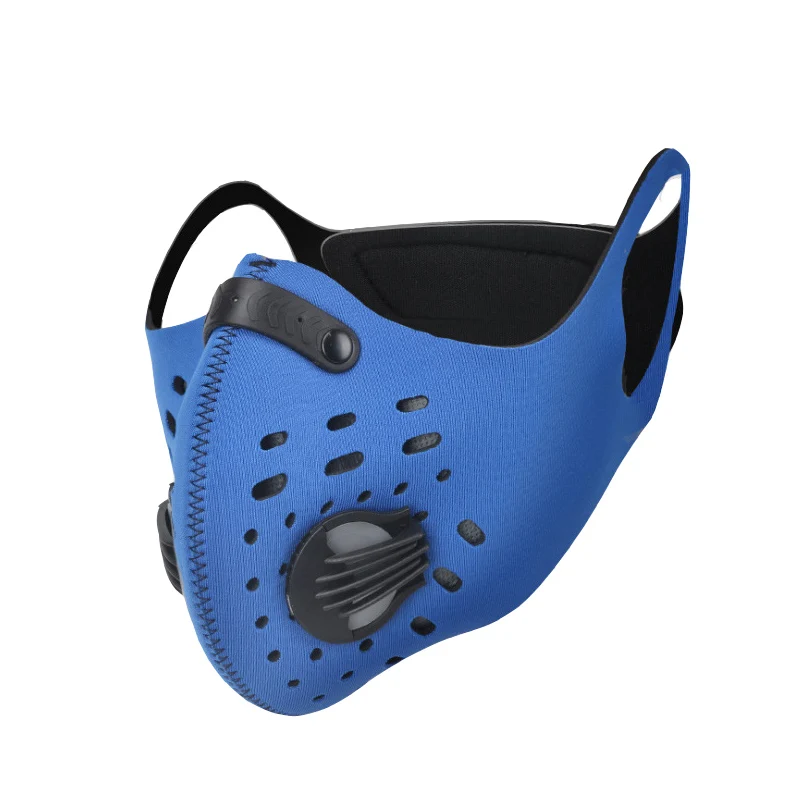 Маска для лица с заушными петлями езды на велосипеде и занятий спортом открытом