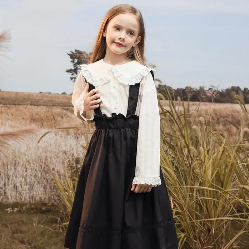 

Осенне-весенние комплекты одежды из 2 предметов для девочек, детская школьная форма, одежда для детей-подростков, комплект из 2 предметов, пл...