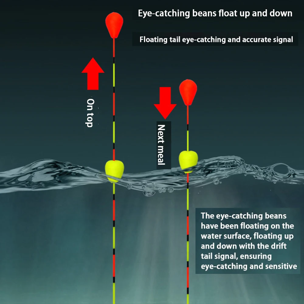 1 шт. композитный нано-пластиковый поплавок для рыбалки привлекательный шарик