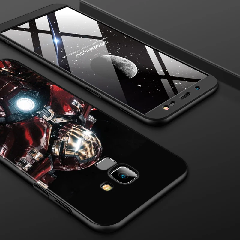 

Marvel Iron Man Hulkbuster for Samsung J2 J3 J4 J5 J6 J7 J730 J8 2015 2016 2017 2018 EU Duo Core Plus Prime TPU Black Phone Case