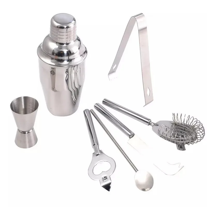 350 мл коктейльный шейкер из нержавеющей стали миксер для напитков семейный