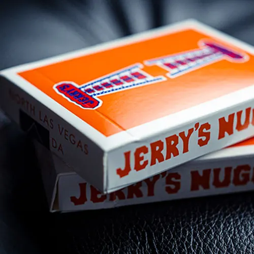 Колода карт винтажные тактильные Nuggets Jerry (оранжевый) игральные карты | Спорт и