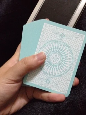 Tally Ho обратный Прекрасный Игральные карты круг обратно красочные палубе Ellusionist