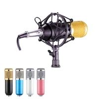 microfone bm 800 studio microphone professional microfone bm800 condenser sound recording microphone for computer live broadcast