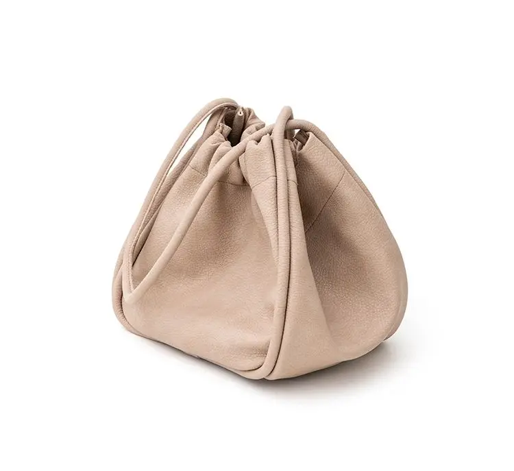 

Women Bag PU Tote Bag Fashion Solid String Soft Shoulder Bag Handbag High-Capacity Bags For Women Simple Luxury Designer Bag