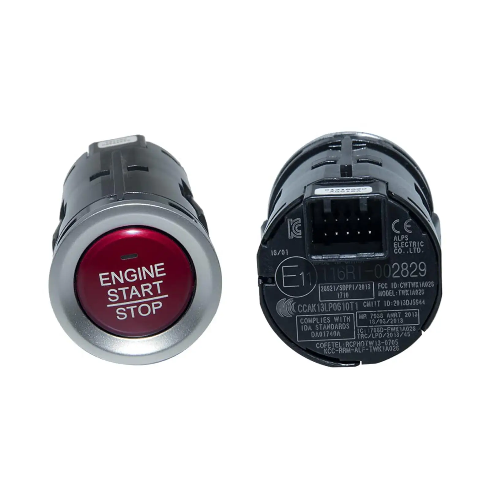 Переключатель стартера зажигания кнопка запуска и остановки двигателя