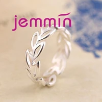 new 2021 arrivals women 925 sterling silver hollow leaves opening rings korean simple birthday gift adjustable jewelry