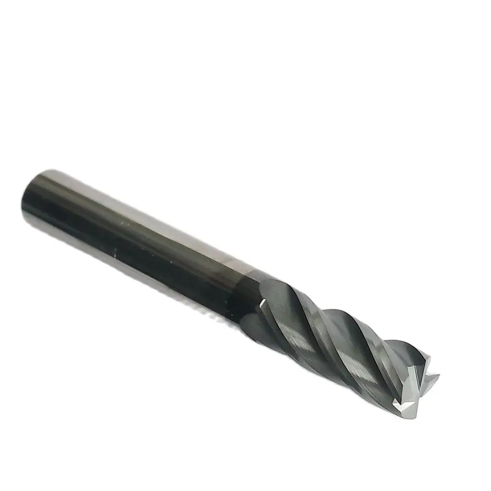 

6mm HRC55 D6*22*55L 4 Flutes Spiral Bit Milling Cutter Tools Tungsten Steel Allo Solid Carbide CNC Endmill Router Bits