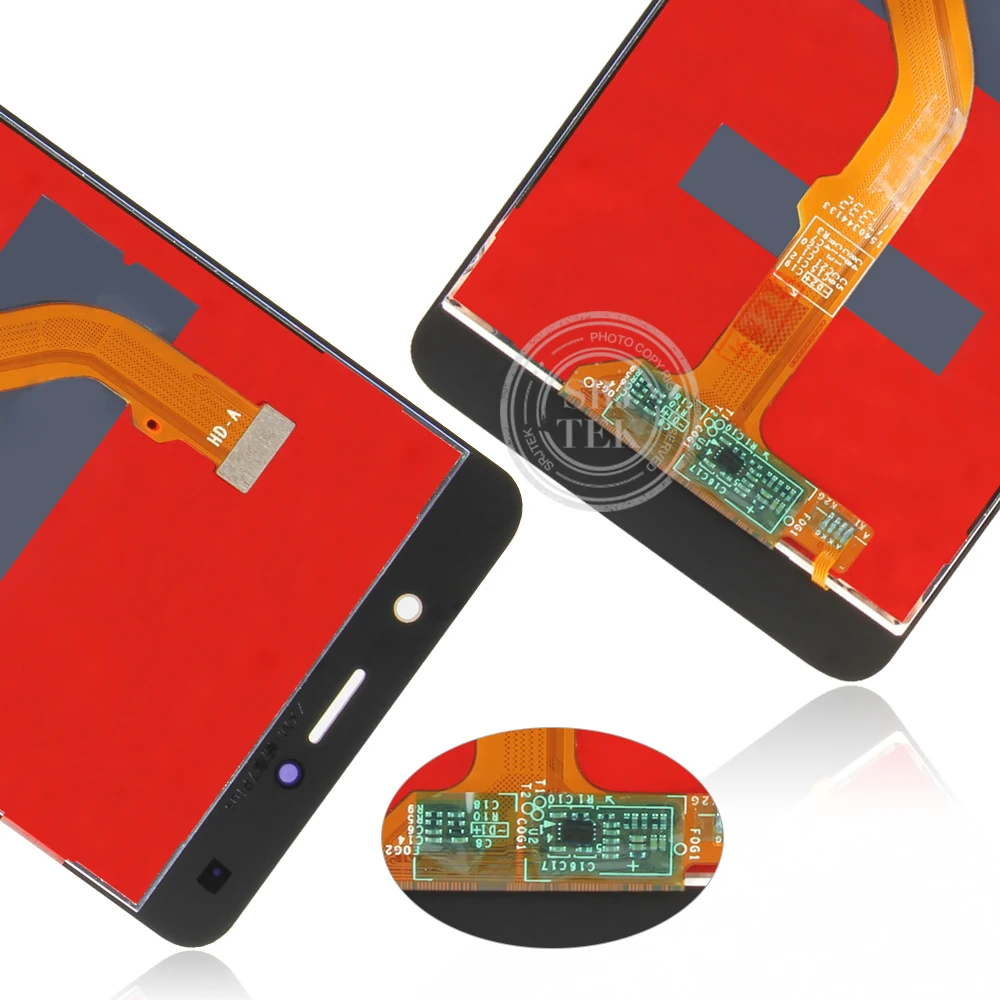 Сенсорный ЖК-дисплей SRJTEK для Huawei Y7/Y7 Prime сенсорный экран с дигитайзером и рамкой