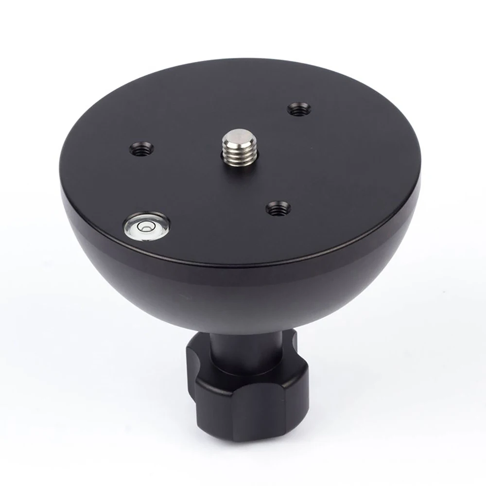 3/8 '100 мм CNC половина шара Плоский к чаше адаптер конвертер для Manfrotto Weifeng видео штатива жидкости головки DSLR Rig камеры