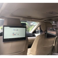 12 5 inch ips screen 4k car headrest monitor dvd video player android 9 0 wifi game remote control hdmi ir av fm usb ram 2g32gb