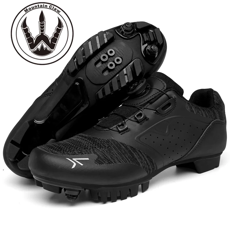 

MTB Cycling Shoes Men Outdoor Sports Self-locking Road Bike Sneakers Racing Women Bicycle Shoe Flat Cleat Mountain SPD