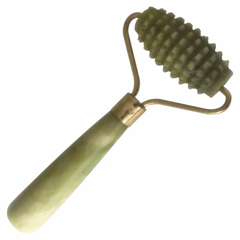 

Facial Massage Double Head Jade Roller Skin Care Double Head Massager Roller Body Beauty Tool Healthy 1pc