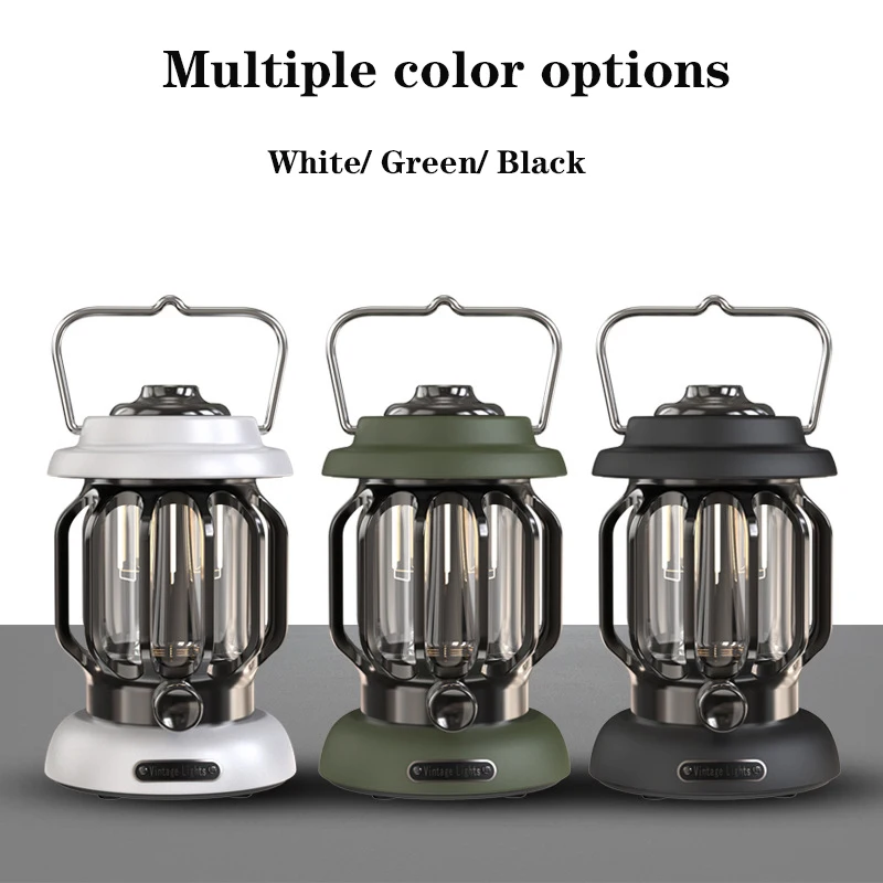 Новинка 2022 уличный подвесной светильник в стиле ретро для кемпинга