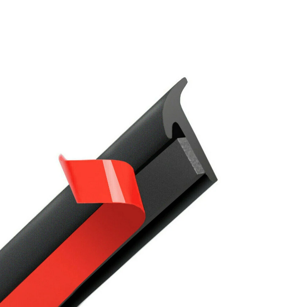 

5M Universal Car Rubber Sealing Strip Small Slanted T-Type Automobile Seal Weatherproof Weatherstrip Car Decoration Accessories
