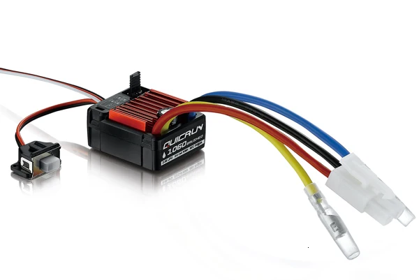 Щеточный электронный регулятор скорости Hobbywing QUICRUN 1060 60A ESC и Снежный Барс 540 мотор 35T 45T 55T электродвигателя с электронным регулятором хода(ESC) комбинации для 1/10 1/8 Гусеничный