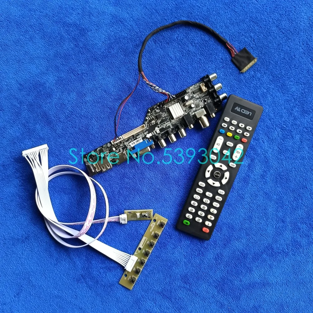 Подходит для LP173WD1 (TL)(N1)/(TL)(N2)/(TL)(N4) 40Pin LVDS ЖК панель VGA USB сигнала цифровой 1600*900 DVB C 3663