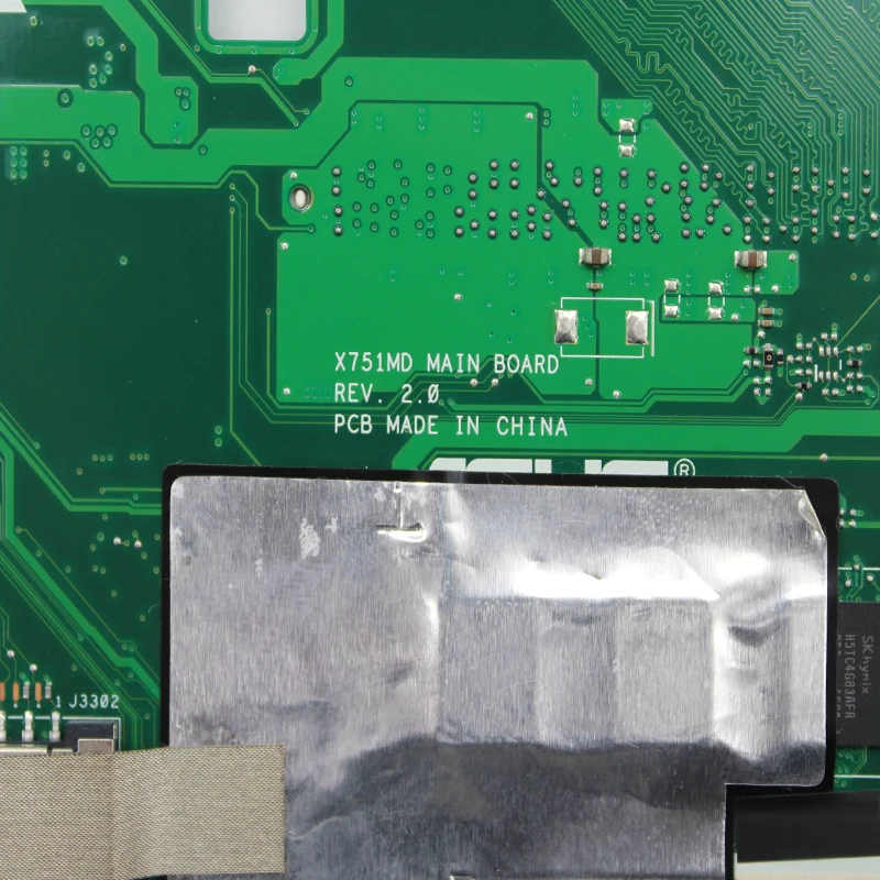 Материнская плата X751MD N2930 4 Гб RAM REV 2 0 для ASUS X751MA X751M материнская 100% протестирована