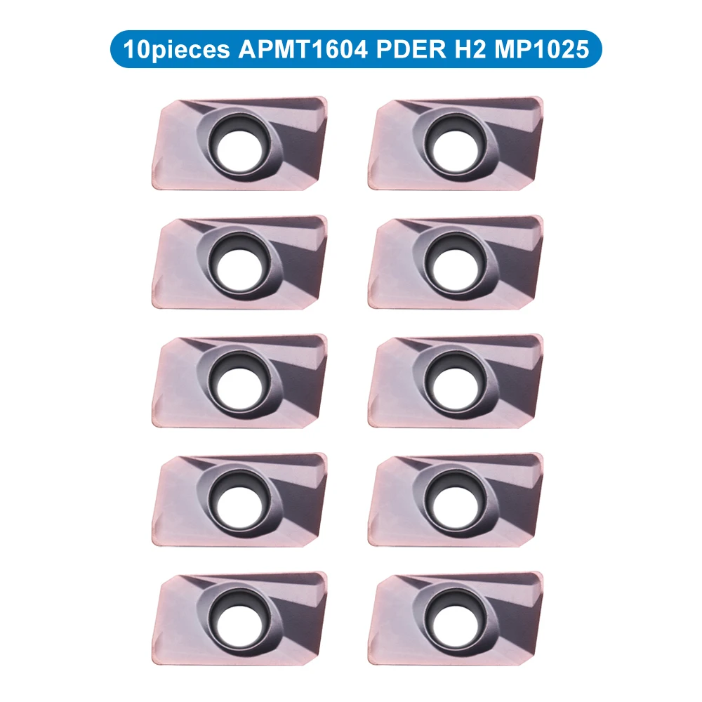 10 шт. APMT1604 PDER MP1025 твердосплавные вставки токарный инструмент apmt 1604 Токарные