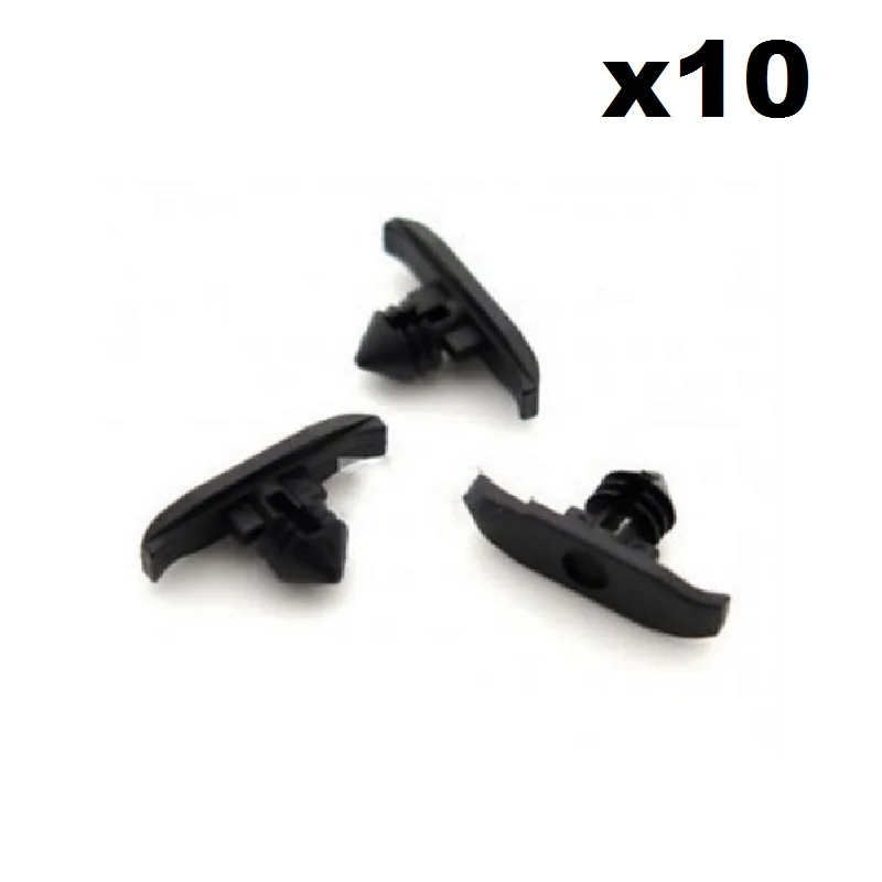 

10x For Rubber Bonnet Seal Clips for Volkswagen FORVW- Hood weatherstrip seal clips