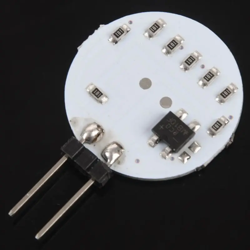 

12V 24 SMD LED G4 Base White Camper Marine Light Bulb