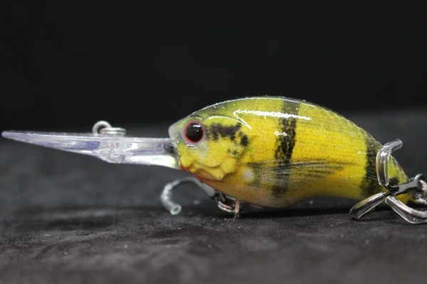 HC733X410 wLure 11g 8.5cm Deep Water Real Skin Painting Tight Floating Crankbait Cutting Blade Treble Hooks Fishing Lures HC733 - Цвет: HC733X410