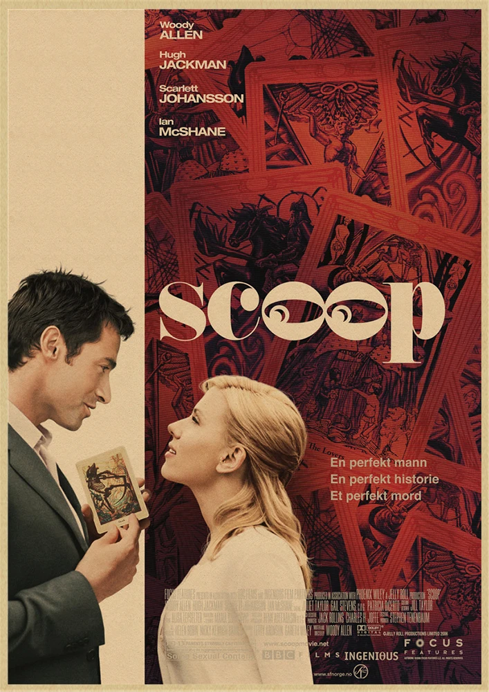 Аниме фильм Вуди Аллен винтажная Ретро картина основное изображение кафе