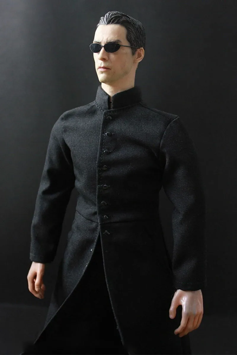 

1/6 Keanu Reeves Head Sculpt Clothes Model Male Soldier Head Carving Fit 12'' Action Figure Dolls