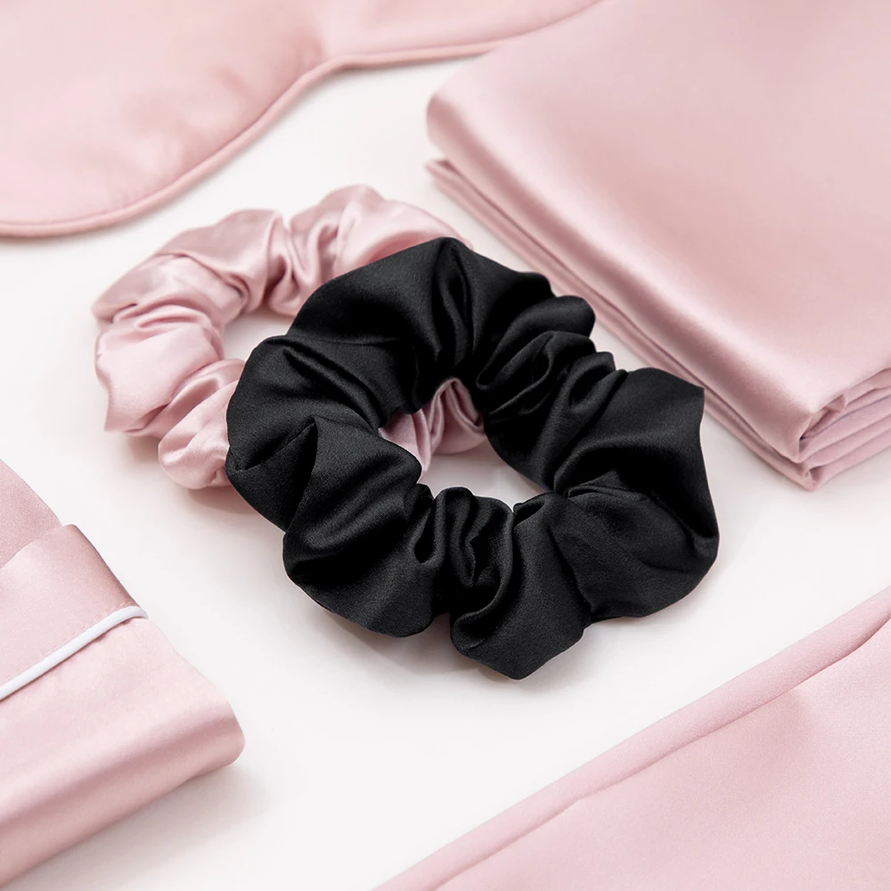 Набор шелковых резинок LILYSILK 100% из чистого шелка 5 упаковок оптом маленькая