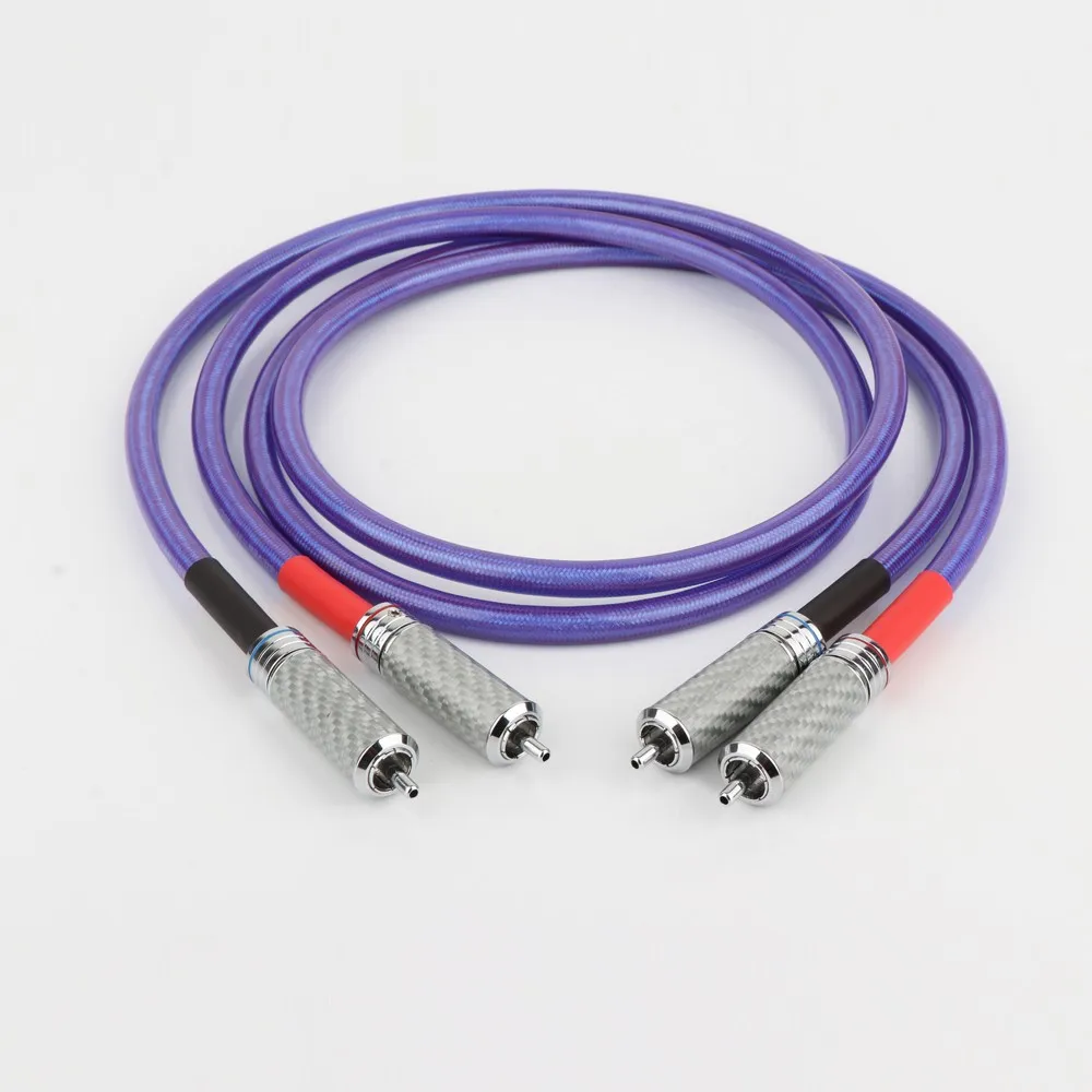 Preffair X40920 Van Den Hul V D H G5 Interconnect RCA аудио кабель с разъемом из углеродного