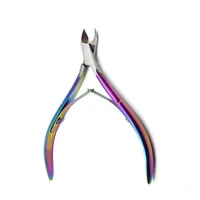 stainless steel nail cuticle scissors nail art cuticle nippers cutter pliers dead skin remover manicure fingernail trimming tool
