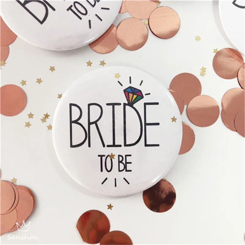 Значок для невесты украшение вечеринки значок жениха мальчишника товары