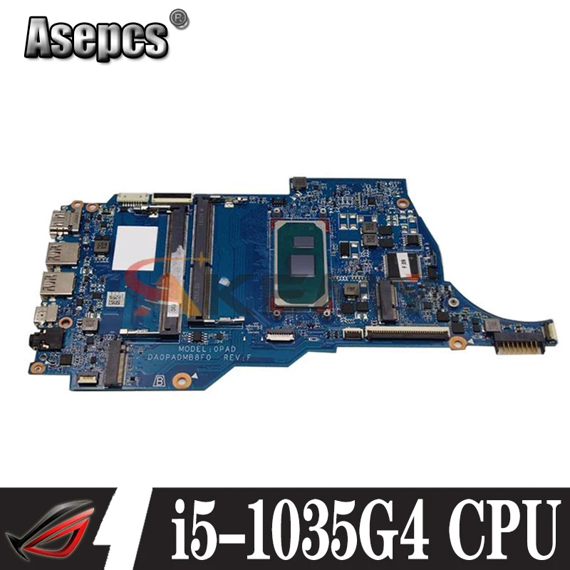 

L88847-601 L88847-001 For HP ENVY 13 Laptop 14S-DQ 14T-DQ 340S G7 14-DQ Motherboard DA0PADMB8F0 0PAD with SRGKK i5-1035G4 CPU