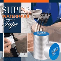 waterproof tape high temperature resistance sealing aluminum foil butyl self adhesive tape pipe roof mending leak repair tape