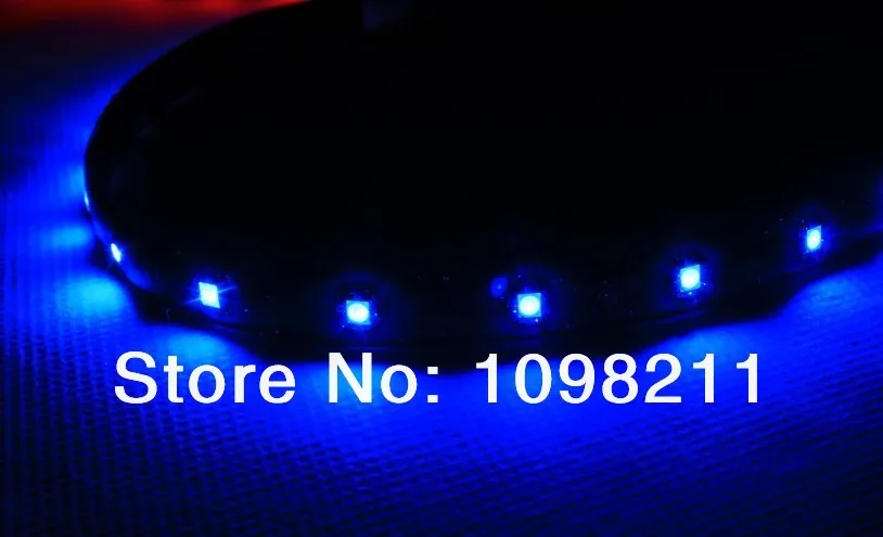 Лидер продаж! 2x30 см 3528 SMD белый/красный/синий цвет водонепроницаемая гибкая