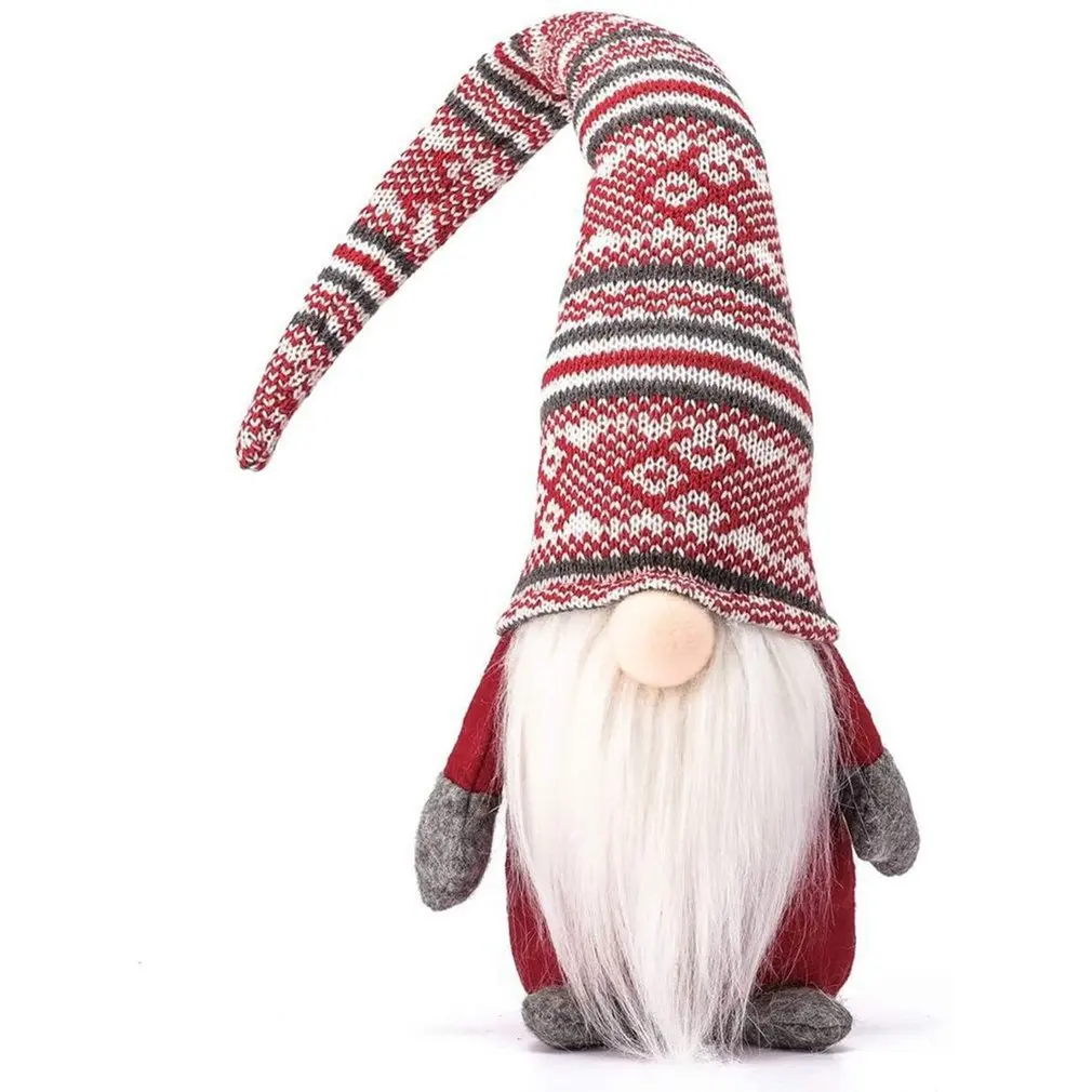 

Christmas Elf Decoration Ornaments Thanks Giving Day Gifts Swedish Gnomes Tomte Holiday Gnome Handmade Faceless Doll