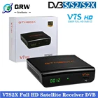 Лидер продаж, спутниковый ресивер GRWIBEOU V7 S2X, обновленный V7S HD, включает usb Wi-Fi GRWIBEOU V7S2X DVB-S2 H.265 1080P без приложения