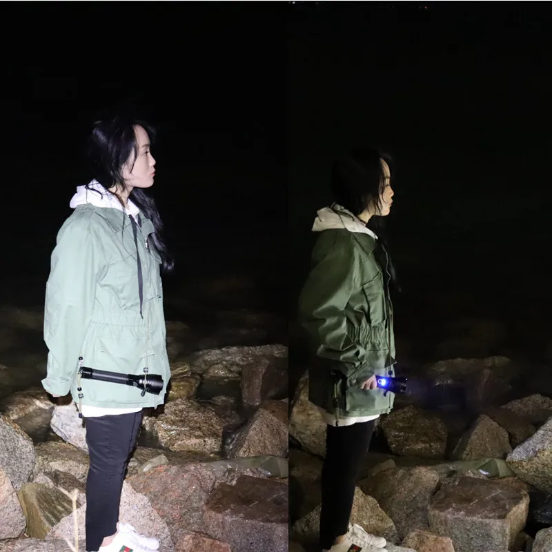 Самый мощный светодиодный фонарь XHP70.2 USB масштабируемый 3 режима 26650