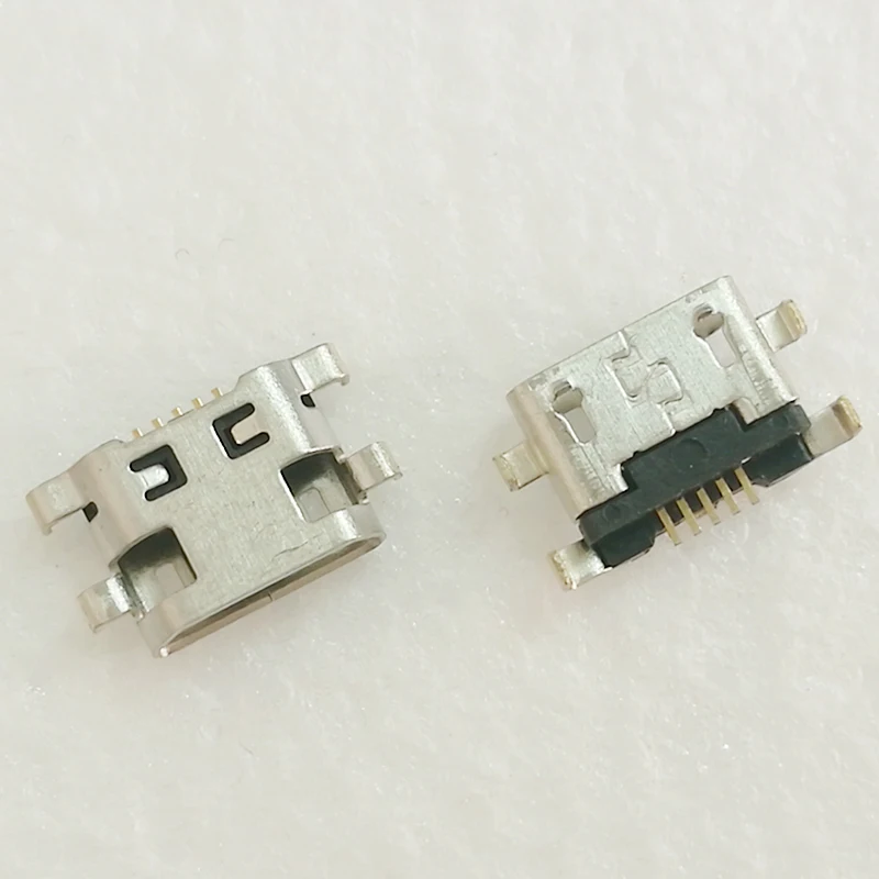 10 шт./лот Micro mini USB разъем для подключения зарядного порта Lenovo A708t S890/для Alcatel 7040N/для