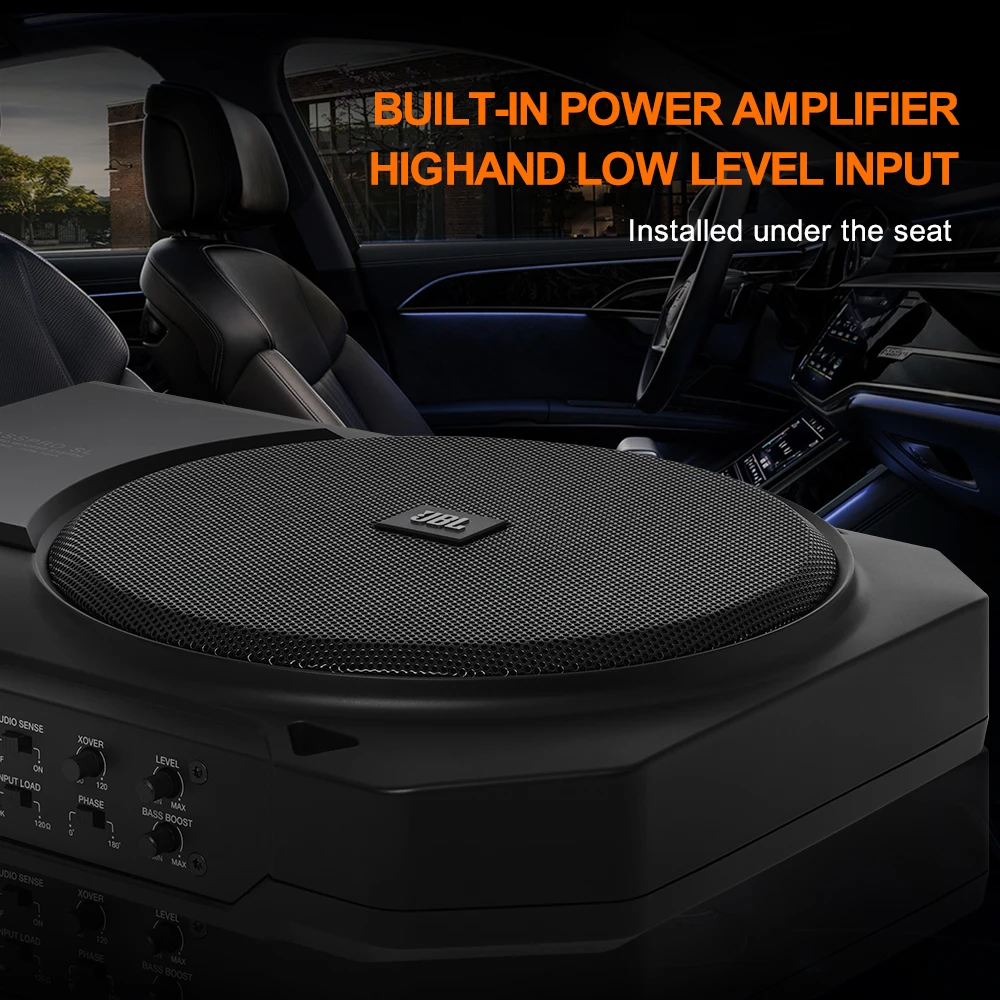 Автомобильный усилитель сабвуфера Harman JBL Basspro SL встроенный мощный Hi-Fi высокого и