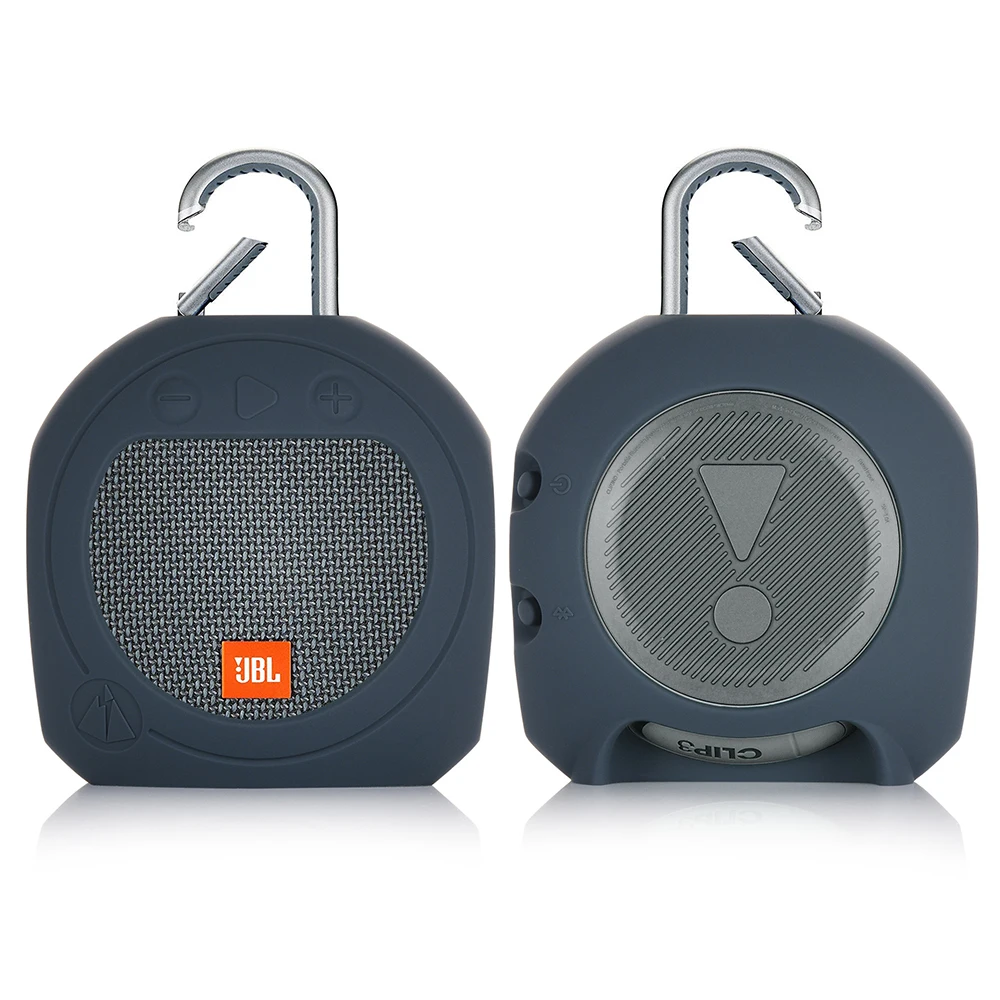 Новейший защитный силиконовый чехол для JBL Clip3 клип 3 Bluetooth динамик открытый противоударный чехол с пряжкой