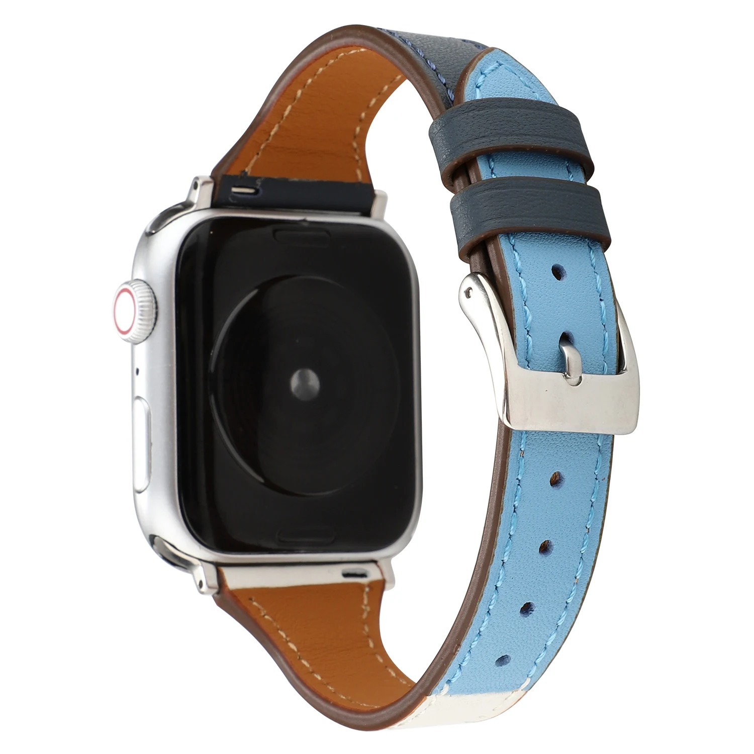 Новый стиль тонкий браслет ремешок для Apple Watch Band 38 мм 42 один тур iWatch 5 4 3 2 1 из