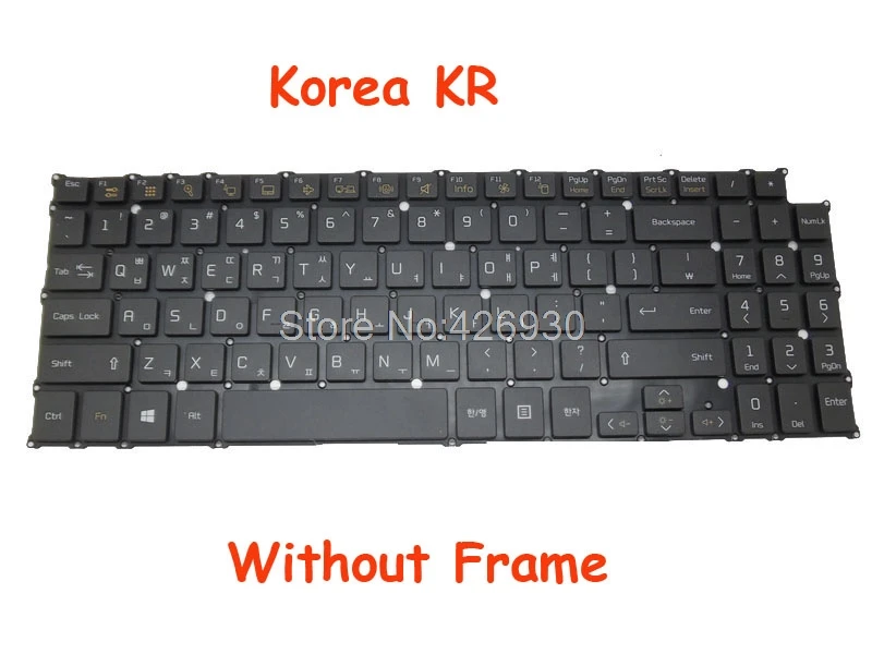 Корейская KR клавиатура с подсветкой для LG 15Z950 GT30K MF56L GT54K GT5GK GT70K G.AT70K 15ZD950 GX32K GX5GK