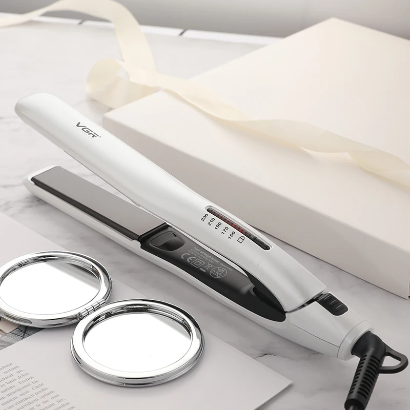 Выпрямитель для волос светодиодный дисплей профессиональные бигуди плоский